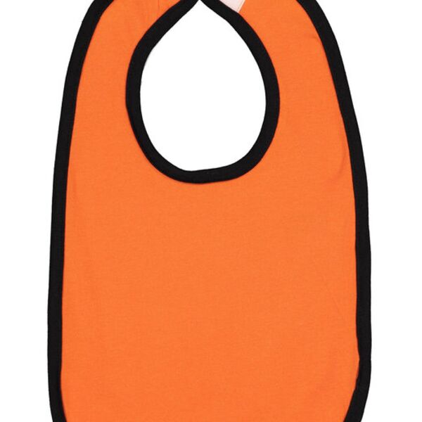 Infant Contrast Trim Bib Thumbnail